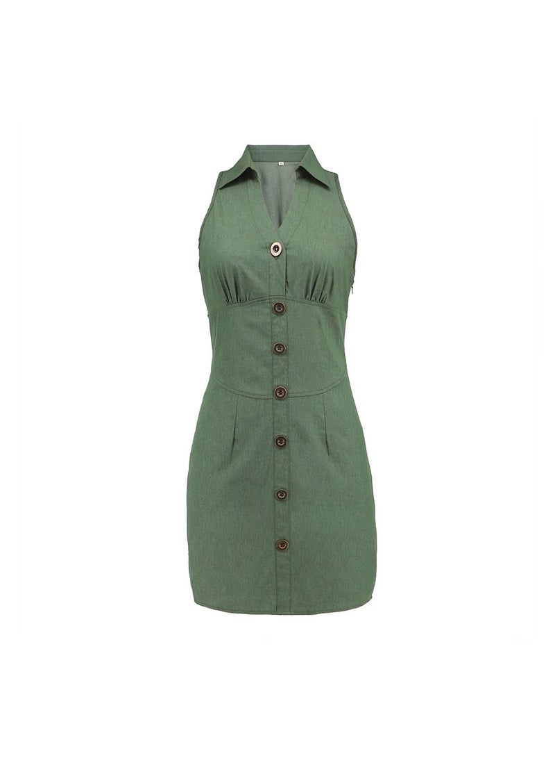 Sleeveless Casual Thin Women's Dress