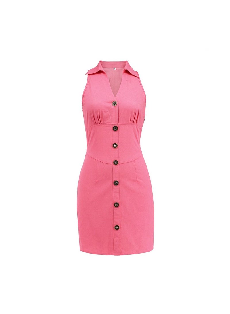 Sleeveless Casual Thin Women's Dress