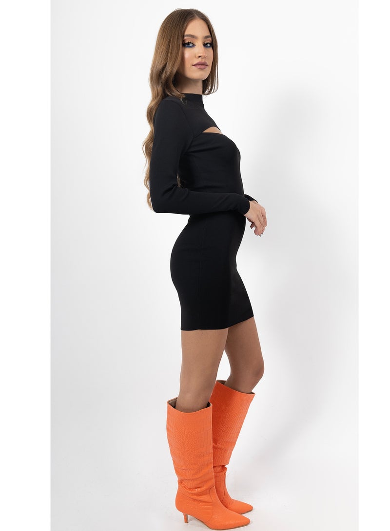CUT OUT BODYCON DRESS