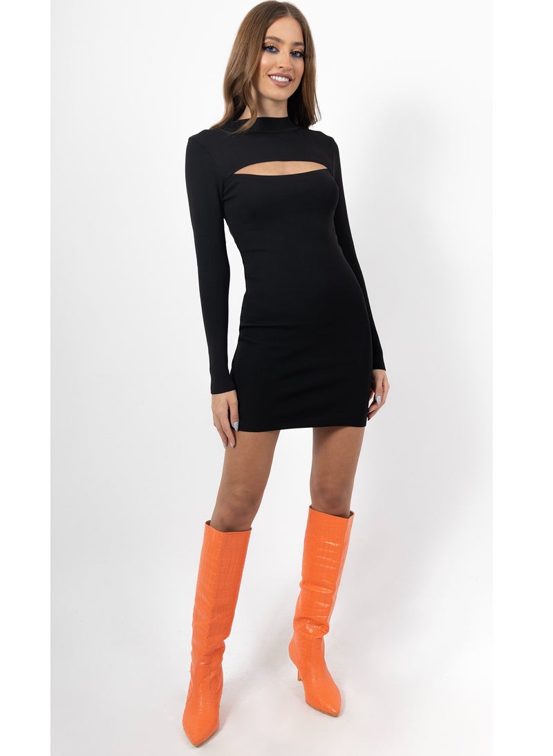 CUT OUT BODYCON DRESS