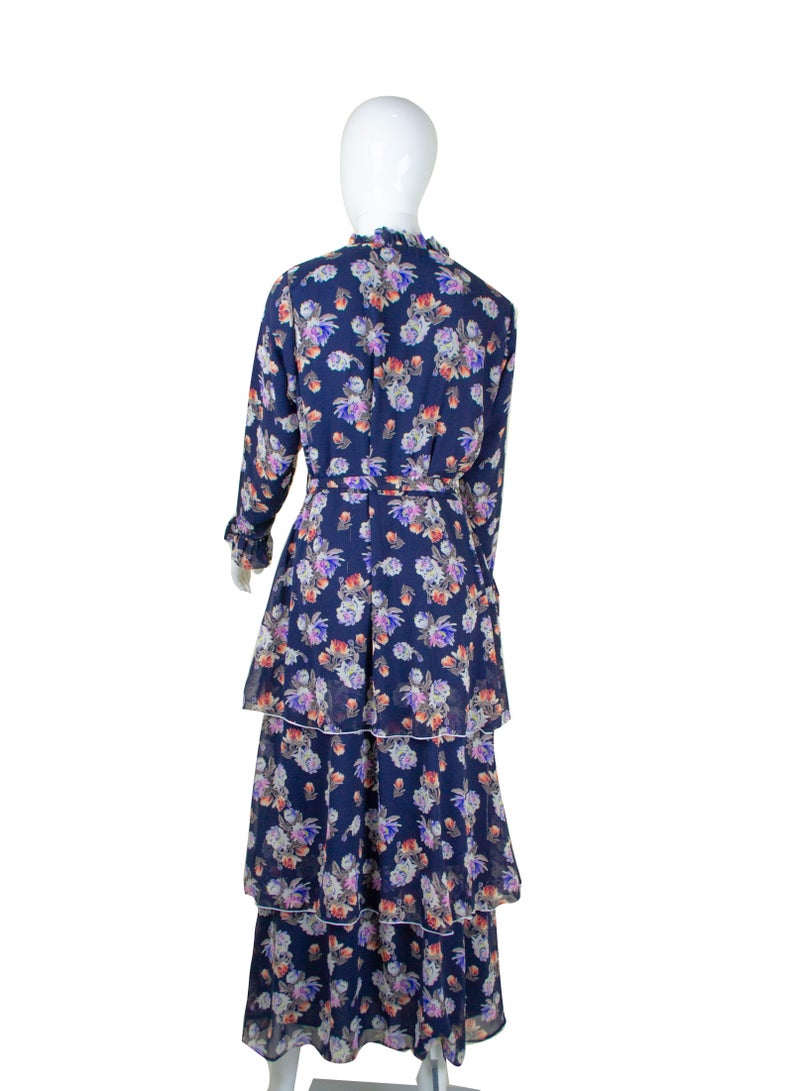 Women Floral Long Dress Multicolour 7