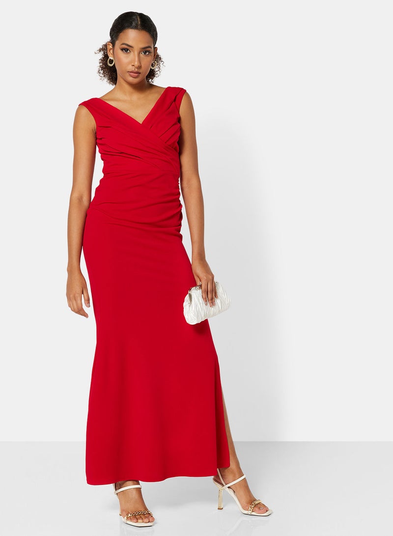 Cecilia Slit Maxi Dress