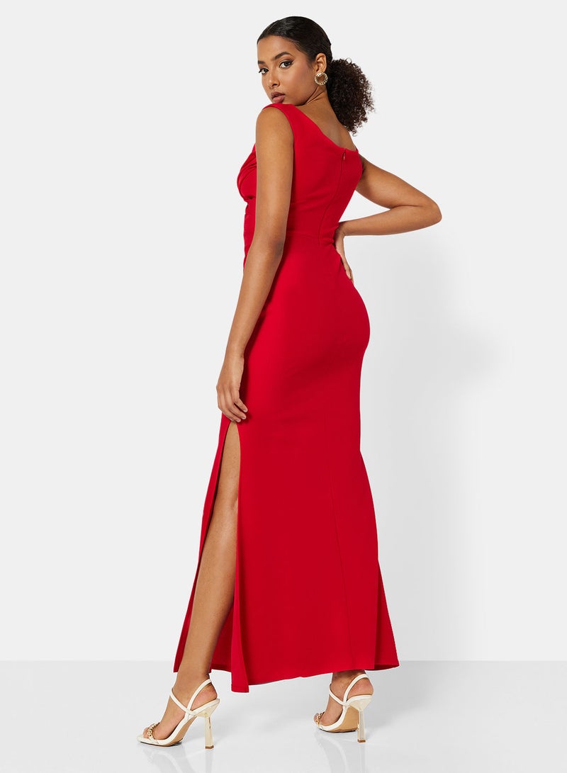 Cecilia Slit Maxi Dress