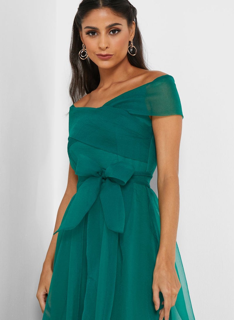 Off-Shoulder Sweetheart Dress