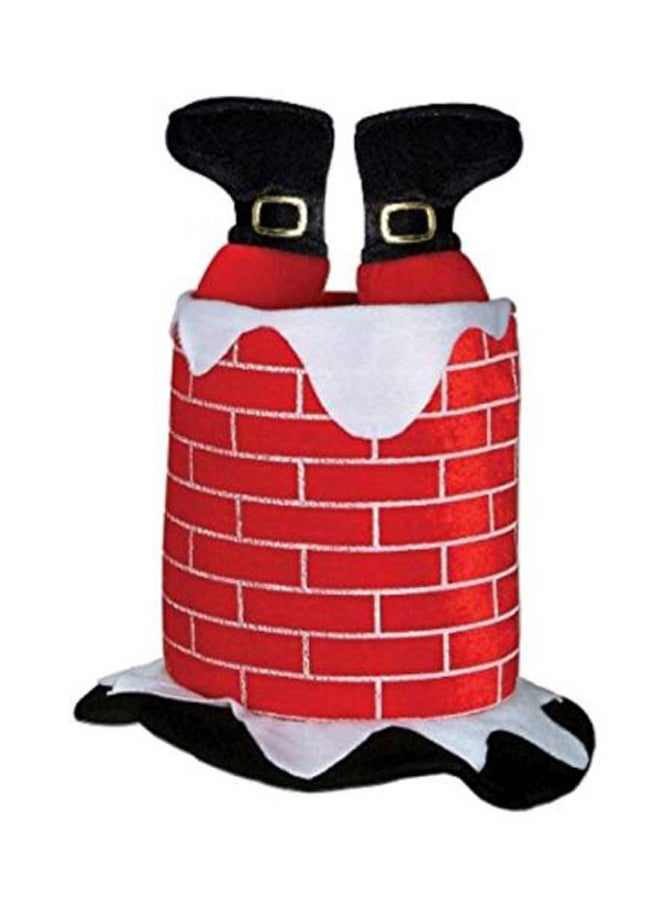 Plush Santa Chimney Hat 20738