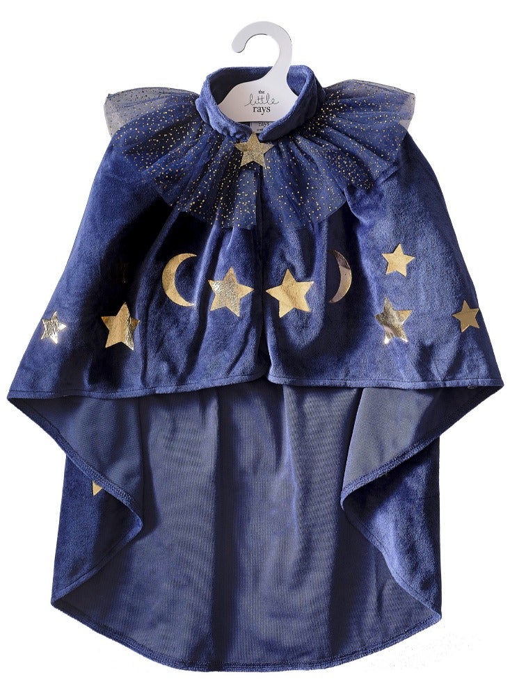 Wizardess Navy Cape