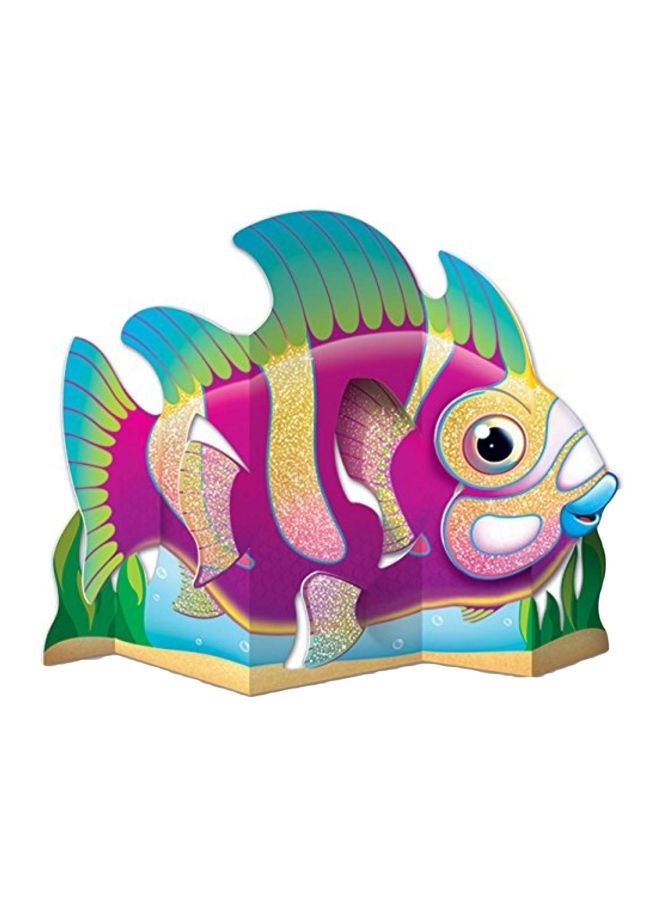 Glittered Fish Centerpiece 54833 13inch