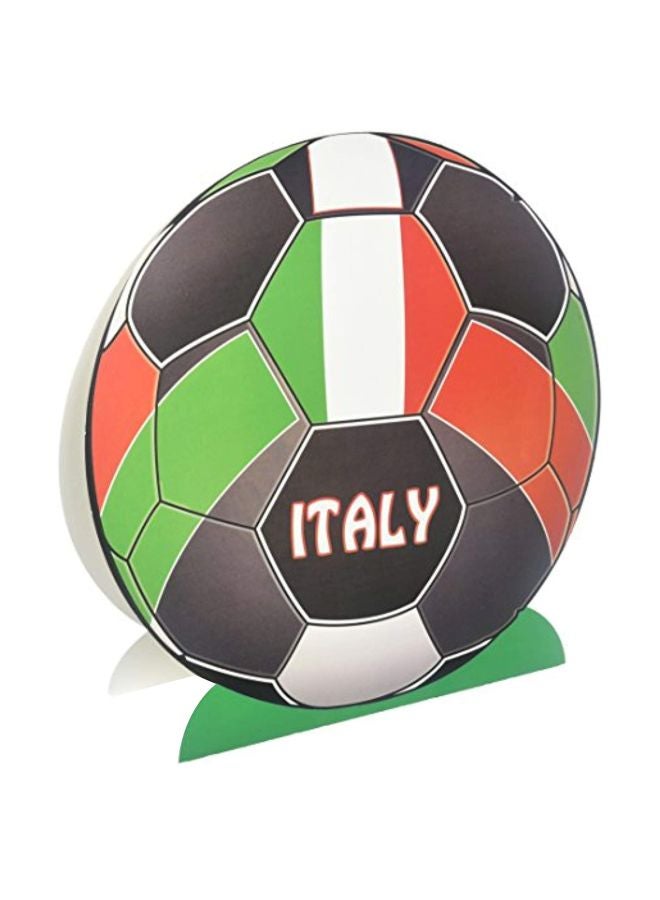 Italy Printed Soccer Ball Centerpiece 54481-ITA 10inch