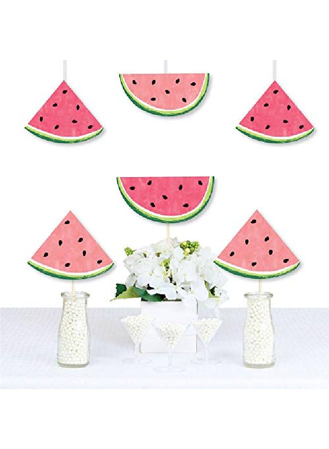 Sweet Watermelon Decorations Diy Fruit Party Essentials Set Of 20