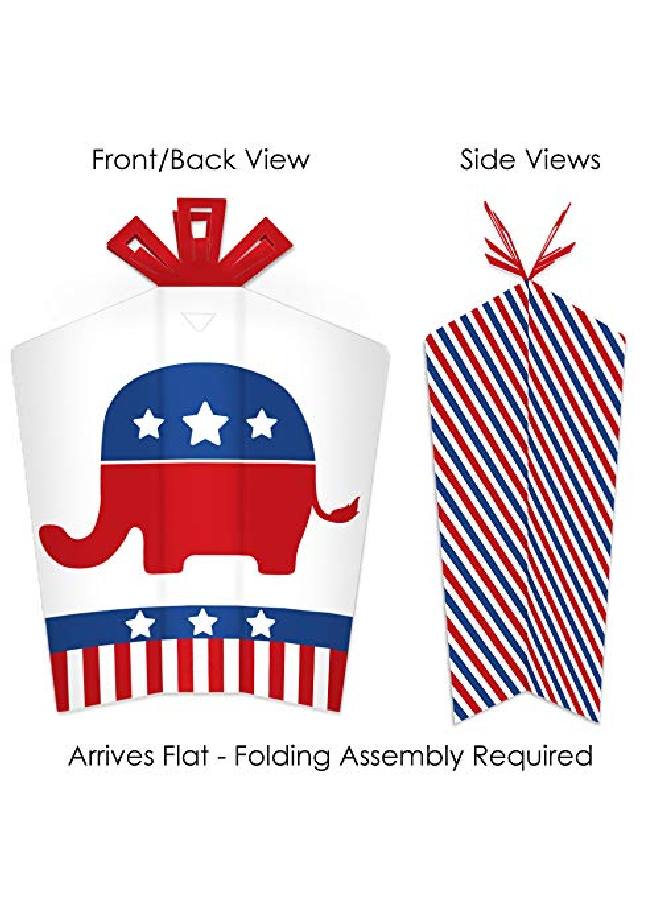 Republican Election Table Decorations Political Party Fold And Flare Centerpieces 10 Count