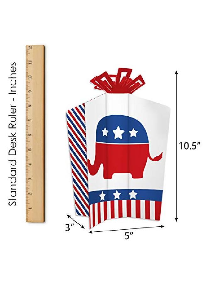 Republican Election Table Decorations Political Party Fold And Flare Centerpieces 10 Count