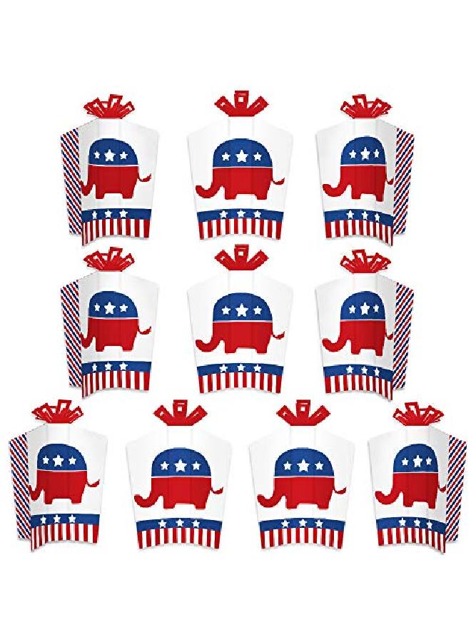 Republican Election Table Decorations Political Party Fold And Flare Centerpieces 10 Count