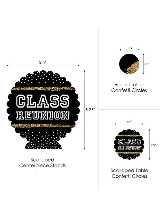 Reunited School Class Reunion Party Centerpiece & Table Decoration Kit