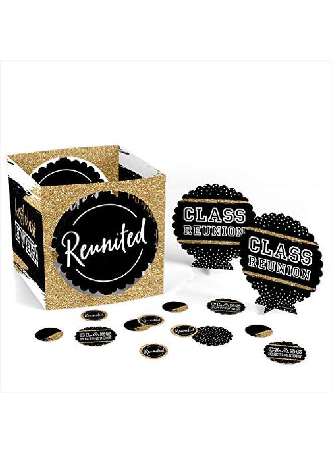 Reunited School Class Reunion Party Centerpiece & Table Decoration Kit