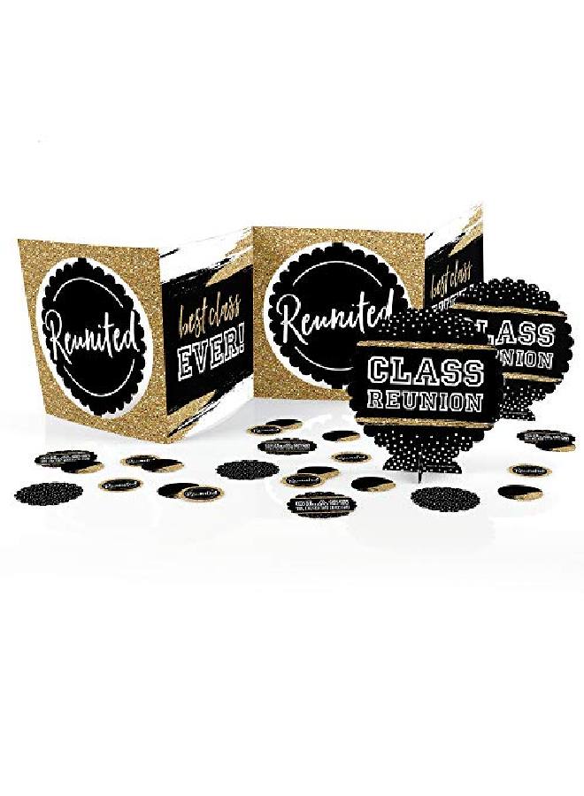 Reunited School Class Reunion Party Centerpiece & Table Decoration Kit