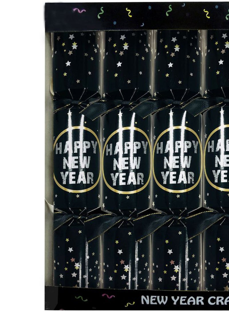 Pack Of 6 Happy New Year Cracker 12inch