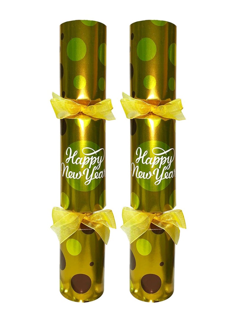 Pack Of 2 Happy New Year Crackers