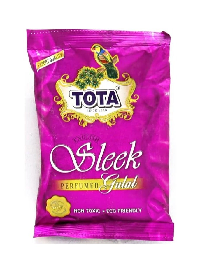 Tota perfumed premium Gulal 100 g x 5 packs, total 500-gram different colours