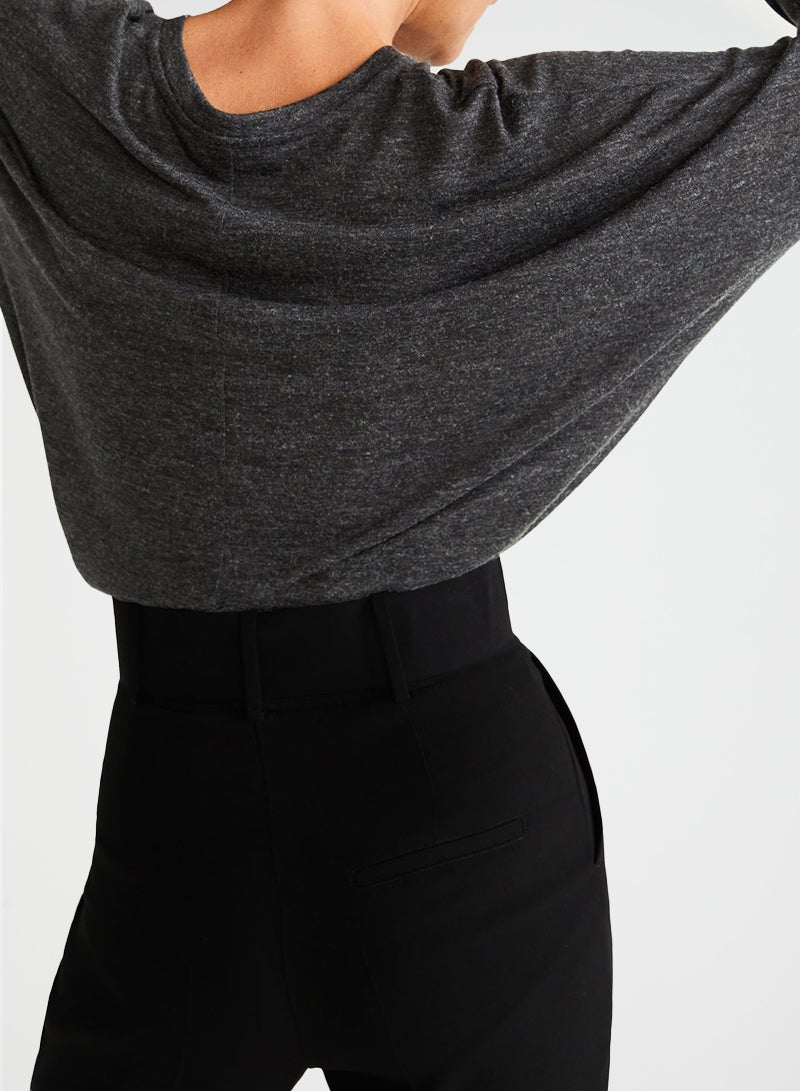 Flecked T-Shirt Dark Grey