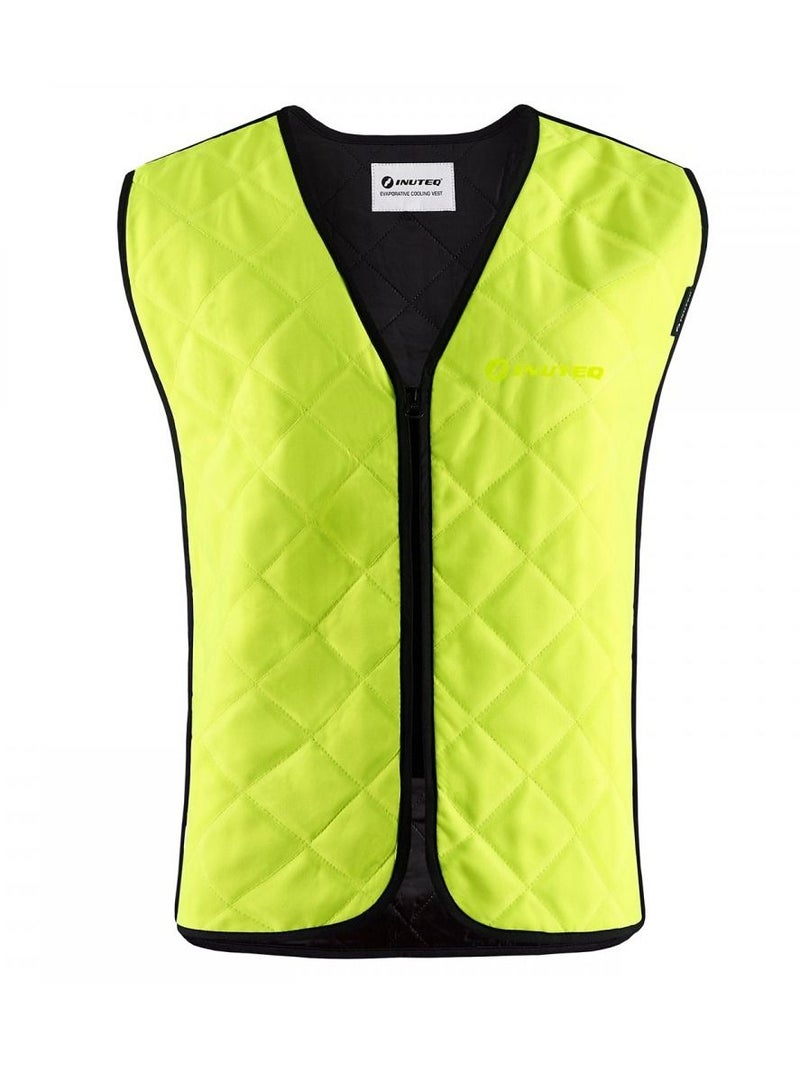 Inuteq H2O - Basic Evaporative Cooling Vest High-Vis Yellow Meduim