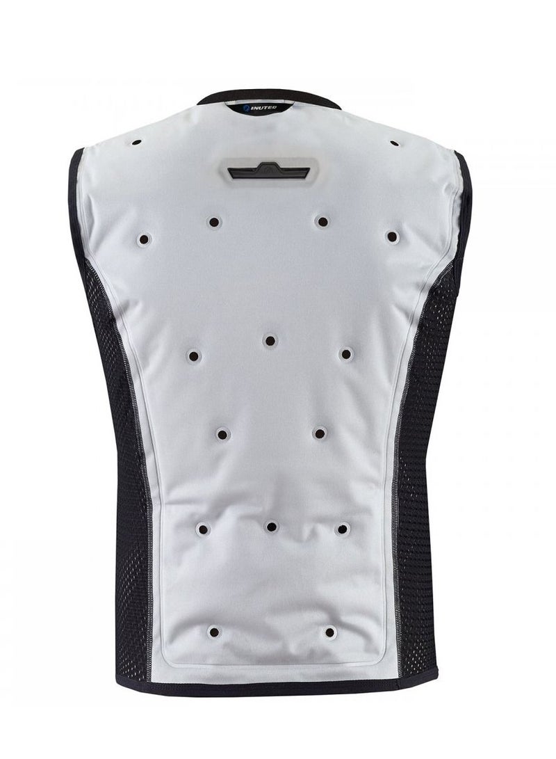 Inuteq Dry - Bodycool Smart Evaporative Cooling Vest, Silver Hi Vis Medium Silver