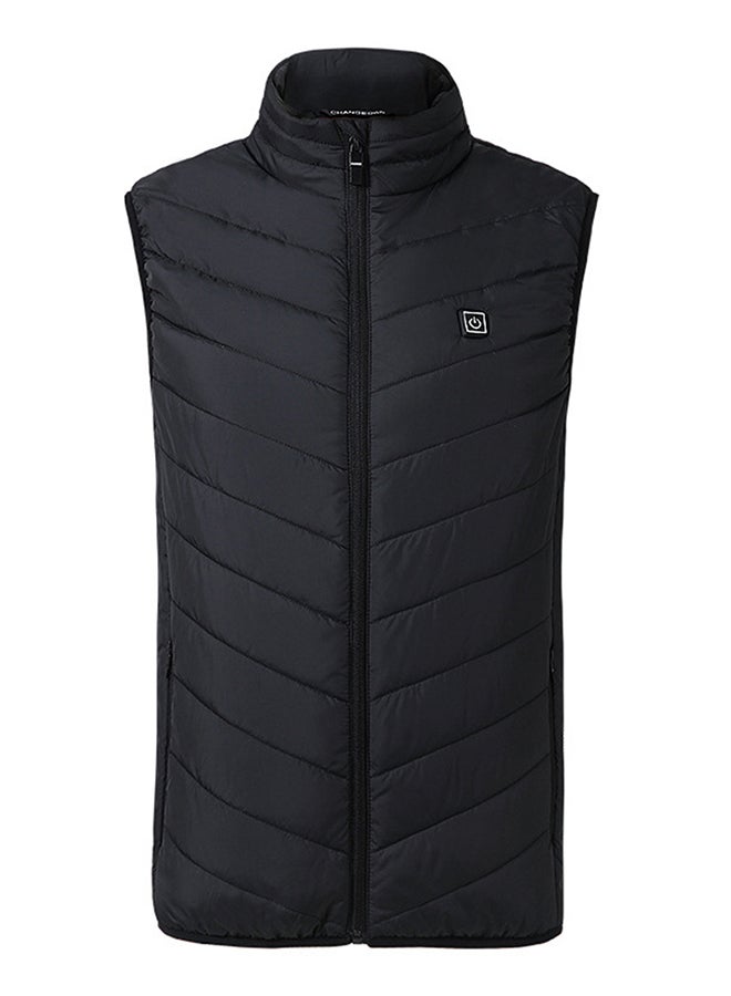 USB Powered Heated Thermal Waistcoat Black