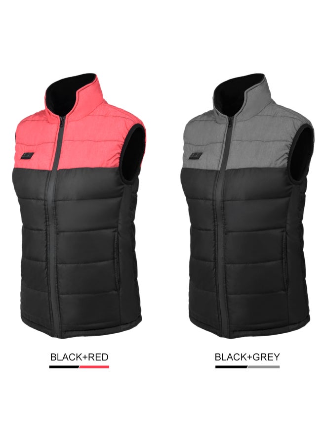 USB Charge Outdoor Heating Vest Pink/Black