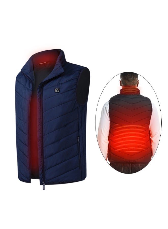 USB Heating Vest Blue