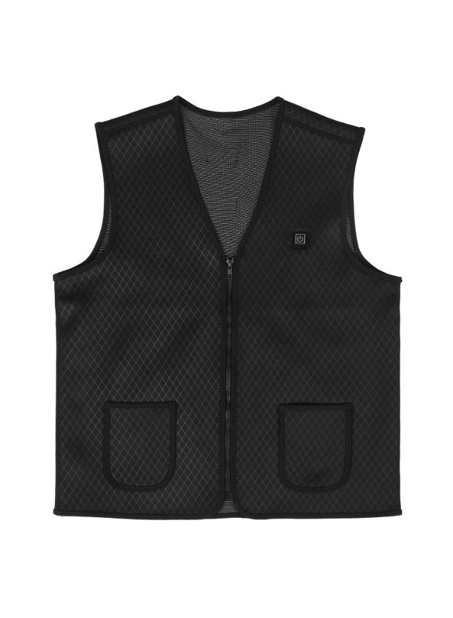 USB Electric Heating Vest Black