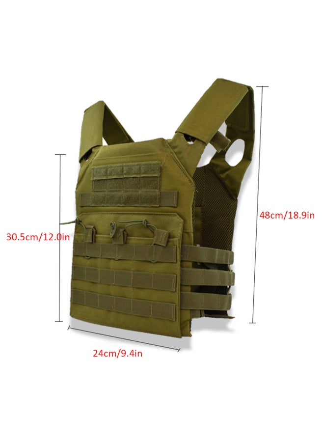 Adjustable Hiking Vest Green