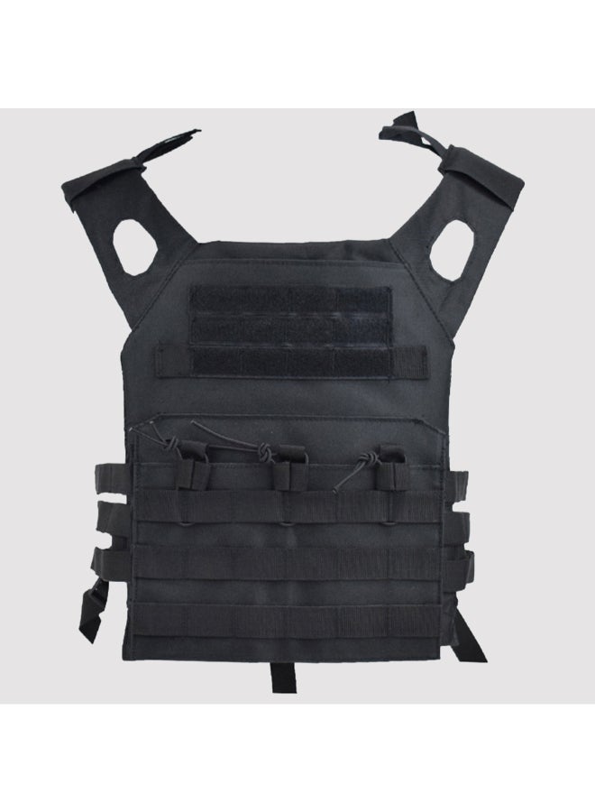 USB Charge Outdoor Heating Vest Black