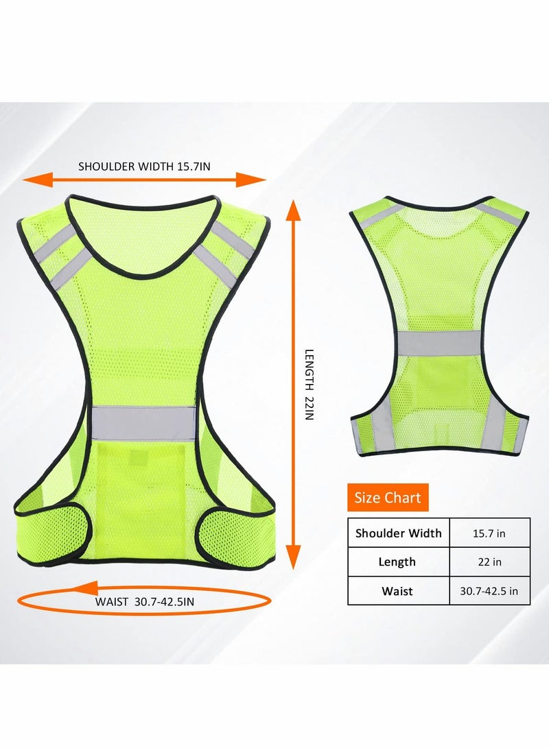 Reflective Safety Running Vest