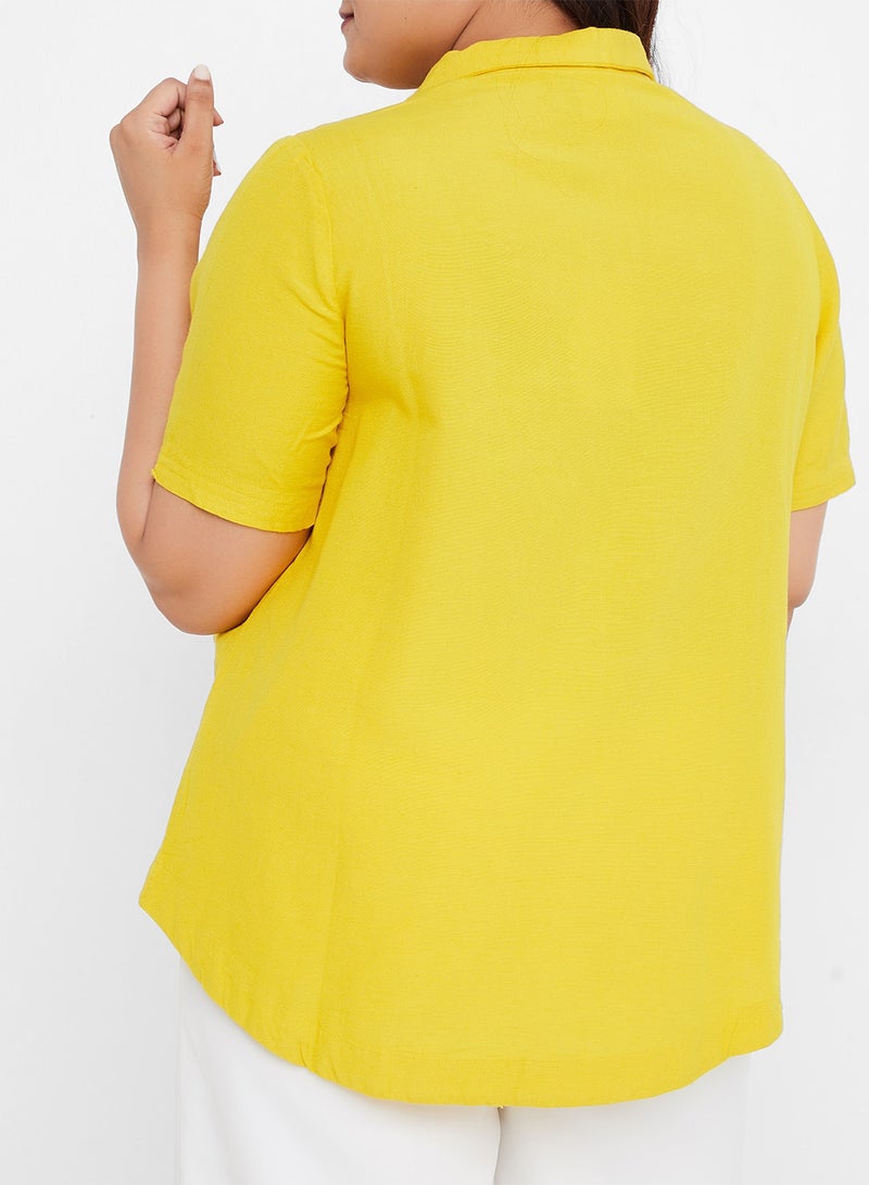 Short Sleeve Shirt Sulphur