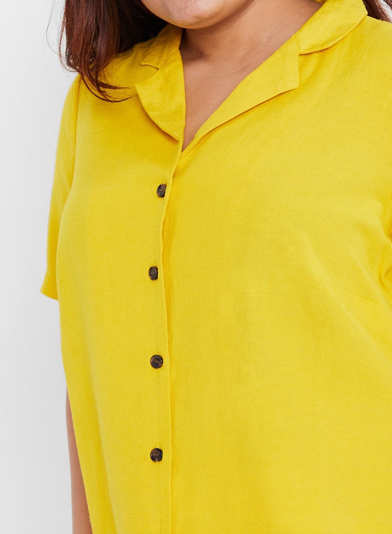 Short Sleeve Shirt Sulphur