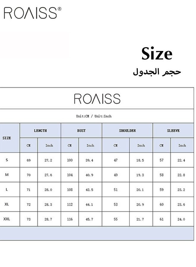Women's Satin Luminous Drape Shirt Casual Versatile Loose Top Classic Polo Collar Long Sleeved Shirt With Button Closure