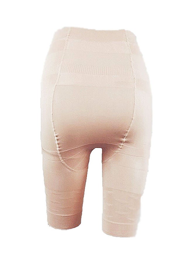 Beauty Slimming High Waist Bodysuit Beige