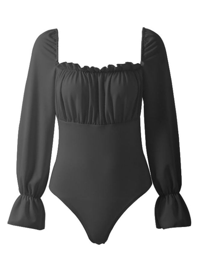 Court Style Suit Black