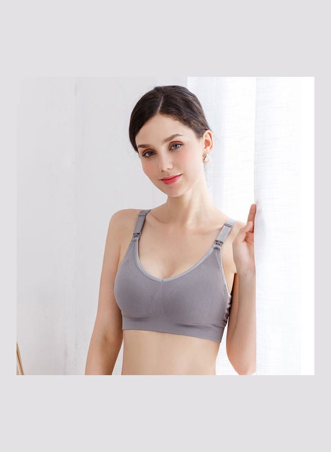 Maternity Nursing Bra Grey