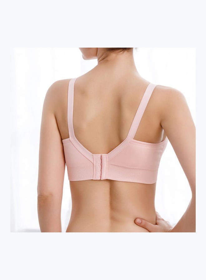 Solid Nursing Bra Pink