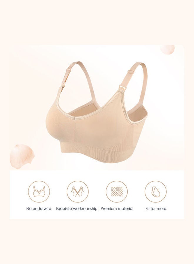 Maternity Nursing Bra Beige