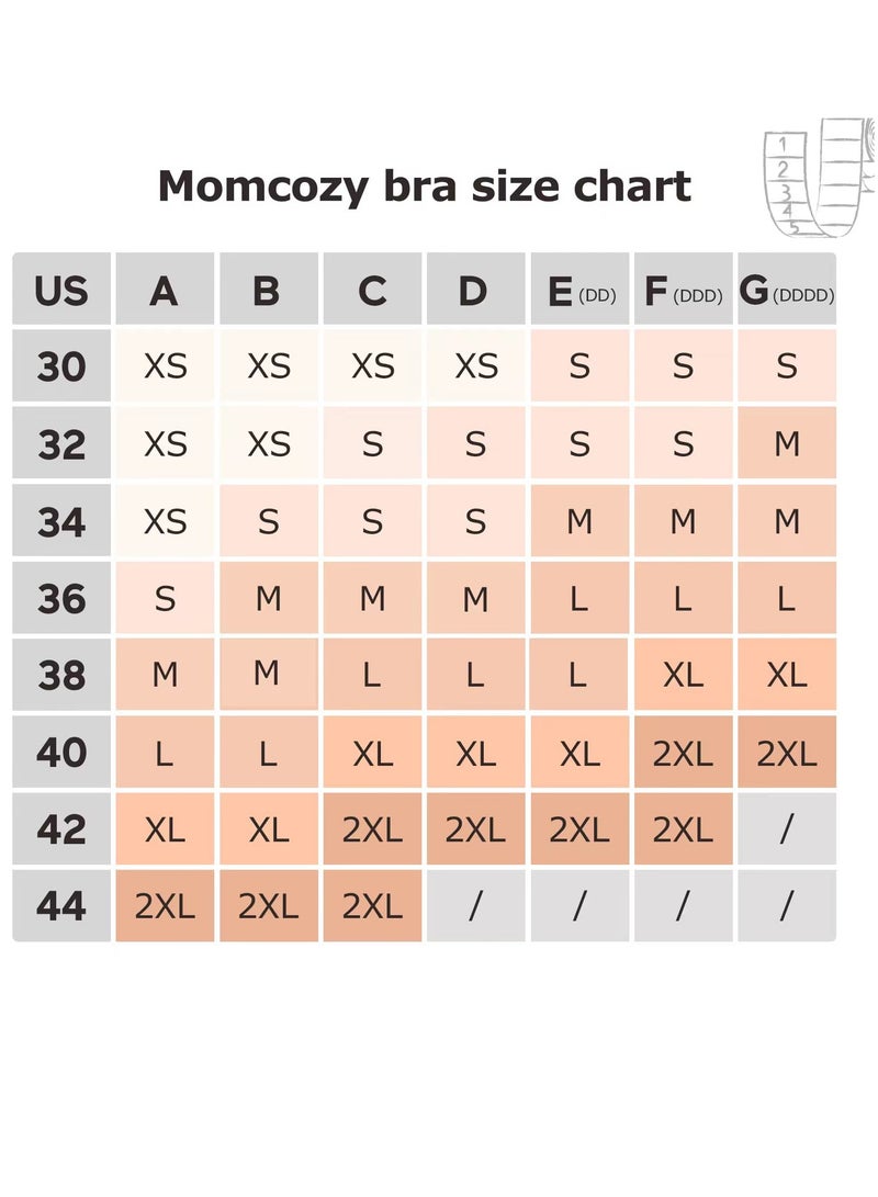 Hands Free Pumping Bra, Adjustable Breast-Pump Holding and Nursing Bra