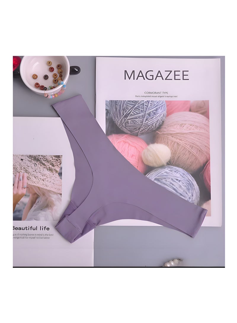7 - Pieces Women  Silk Thong