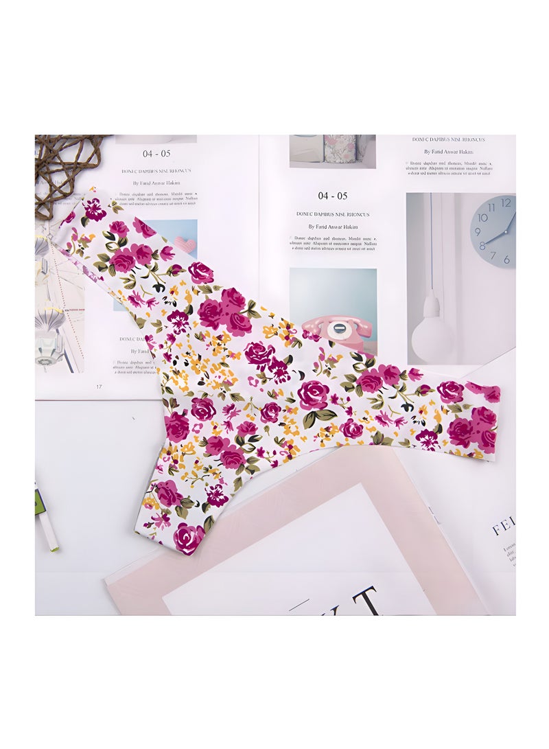 7 - Pieces Women  Silk Thong