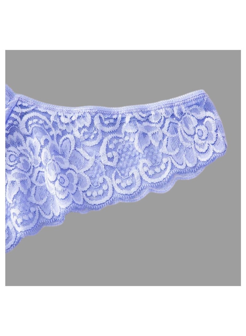 5-Pieces Ladies Lace Thong