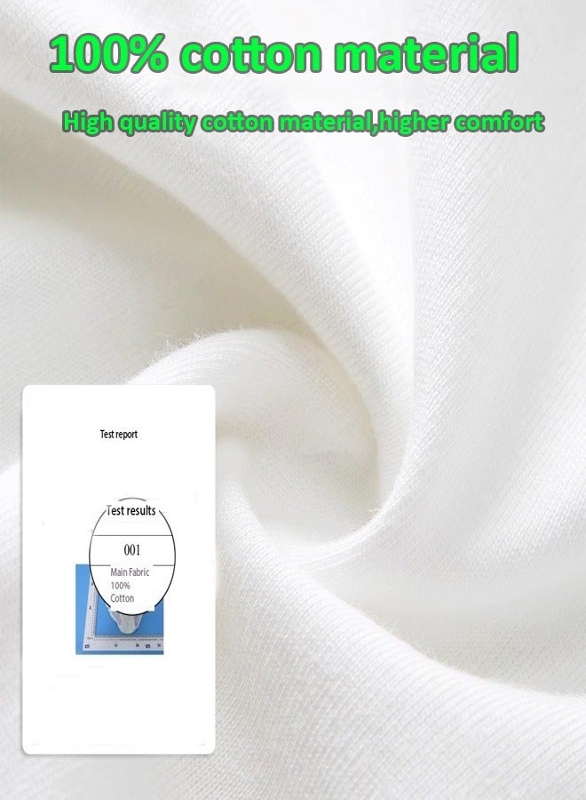 Ergonomic Design Comfortable High Elastic Individually Wrapped 100% Cotton Sterilized Extra Large Size Women Underwear pack of 10