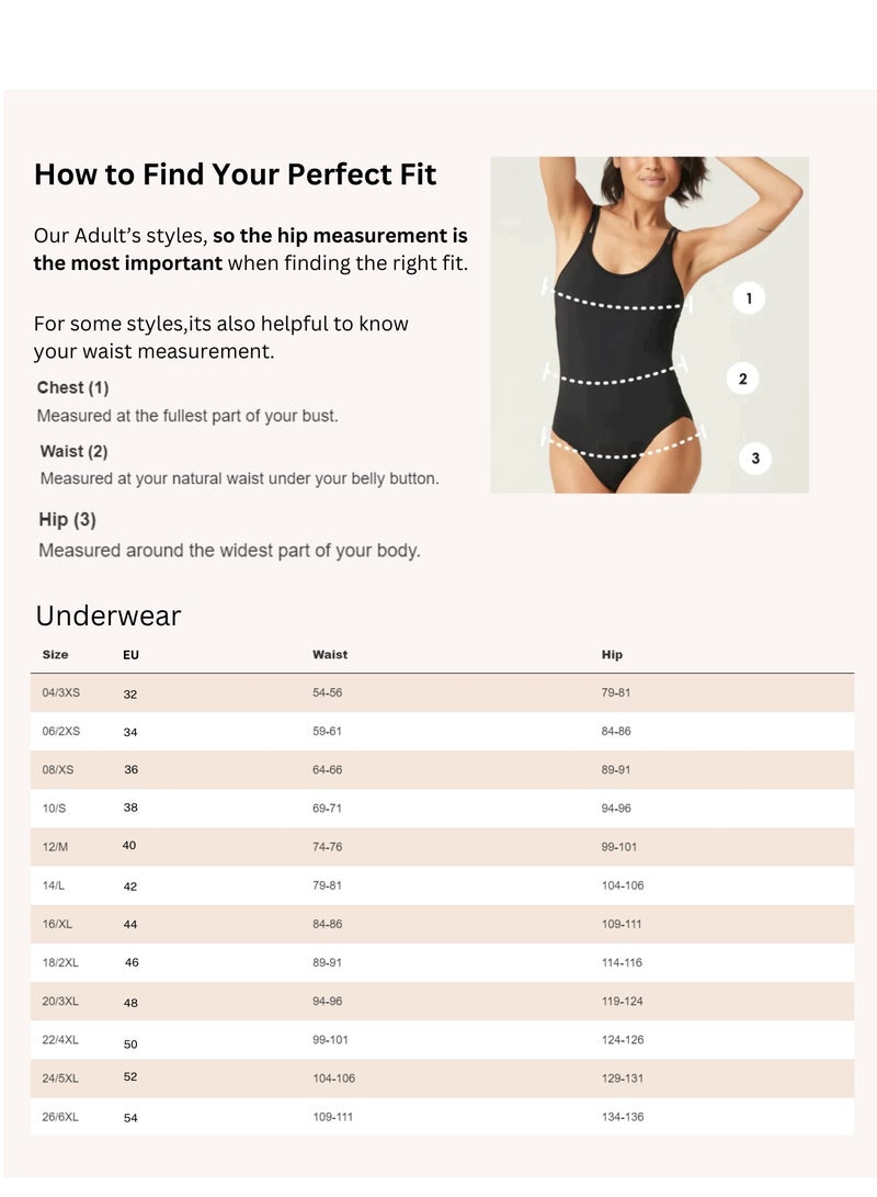 Classic Bikini - Heavy-Overnight Absorbency - Period Protection Underwear for Women