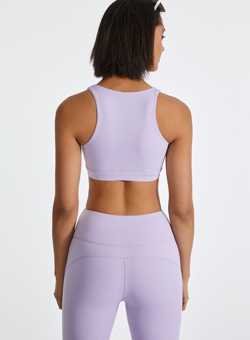 Yoga Sports Running Fitness Tops Purple