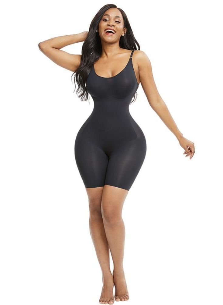 Seamless Full Body Shapewear for Women | Tummy Control & Thigh Slimmer Bodysuit | Instant Shape Enhancer & Waist Slimmer | Comfortable Body Shaper for Smooth Look