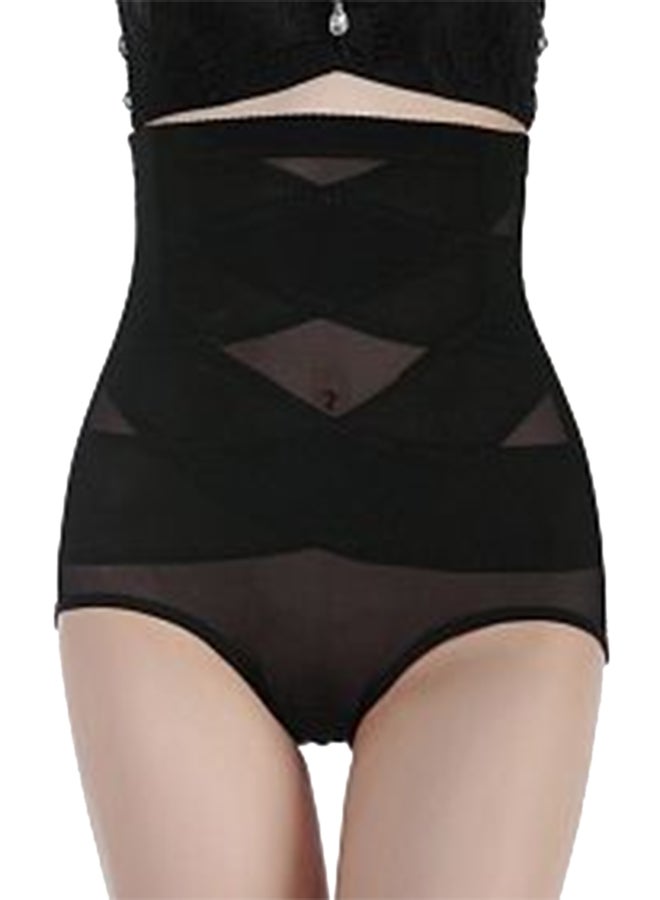 High Waist Seamless Shapewear Black