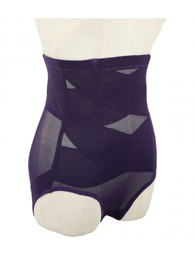 High Waist Hip Control Shapewear Purple